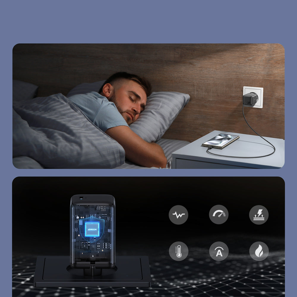 Ładowarka sieciowa Joyroom JR-TCG18 65W 1 x USB-C (wtyczka EU) - czarna_4