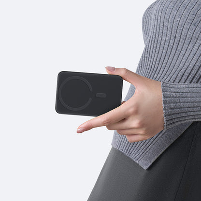 Baseus EnerFill FM11 Ultra-Mini 10000mAh 22.5W MagSafe Compatible Power Bank with Baseus Simple USB-C 20V/3A 30cm Cable - Black_9