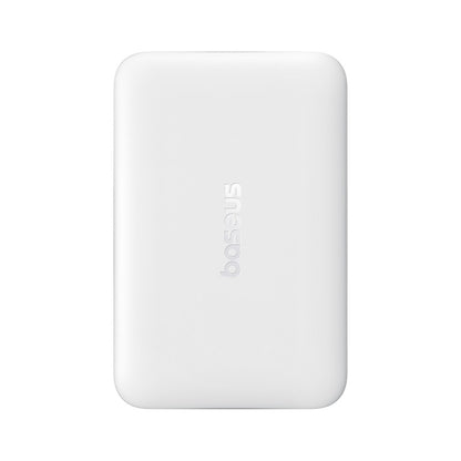 Baseus EnerFill FM11 Ultra-Mini 10000mAh 22.5W MagSafe Compatible Power Bank with Baseus Simple USB-C 20V/3A 30cm Cable - White_2