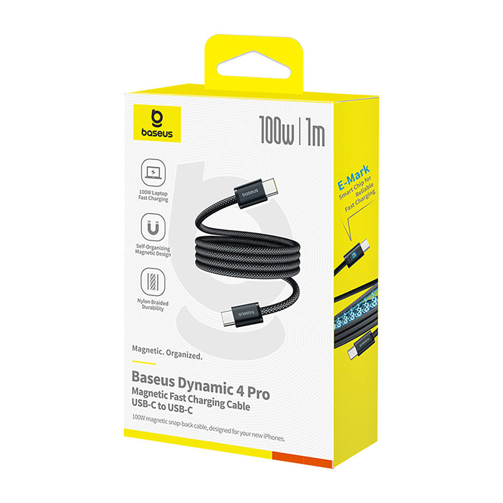 Baseus Dynamic 4 Pro Fast USB-C Cable - USB-C 100W 1m - Black_1