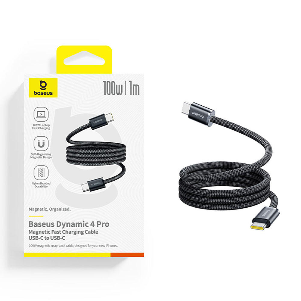 Baseus Dynamic 4 Pro Fast USB-C Cable - USB-C 100W 1m - Black_3