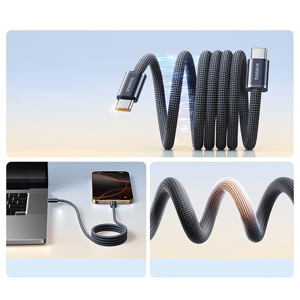 Baseus Dynamic 4 Pro Fast USB-C Cable - USB-C 100W 1m - Black_4