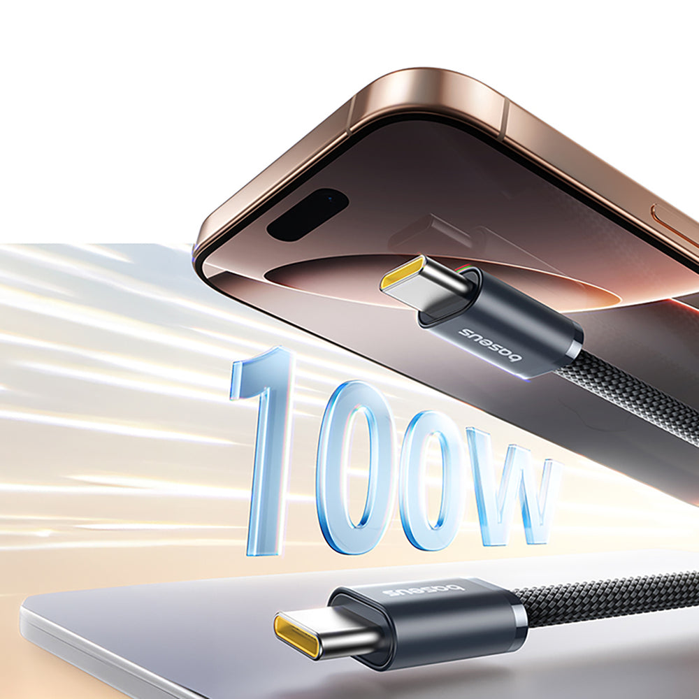 Baseus Dynamic 4 Pro Fast USB-C Cable - USB-C 100W 1m - Black_6