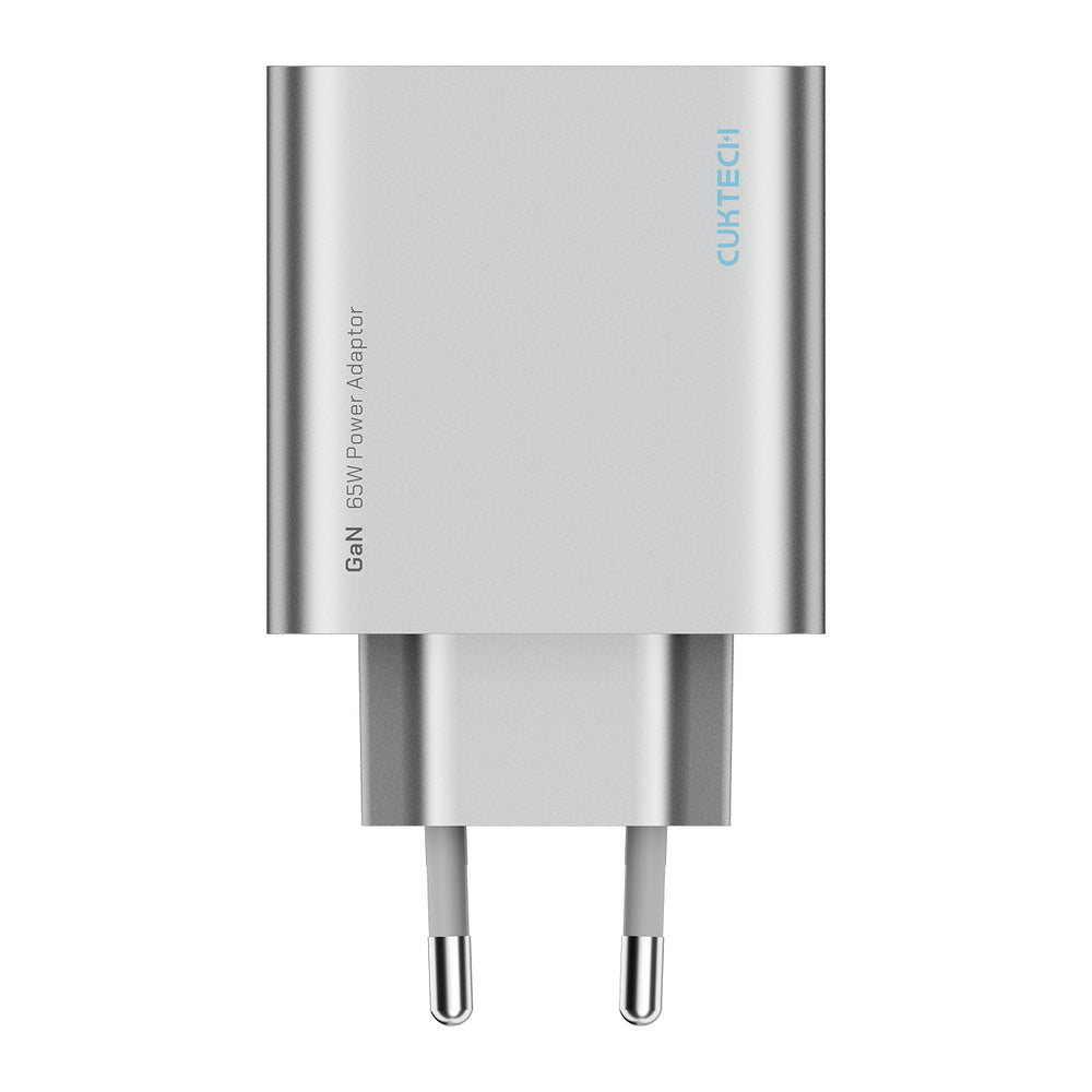 Cuktech 65W GaN 2xUSB-C 1xUSB-A Wall Charger - Gray_1