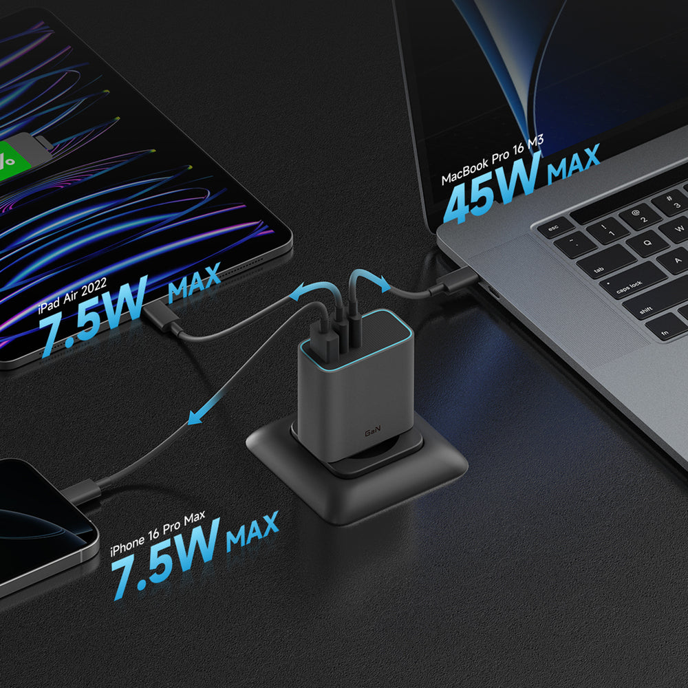 CUKTECH 65W GaN charger 2C1A_2