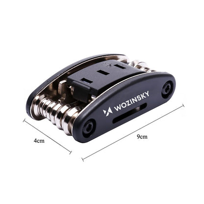 Wozinsky WWZ-01N 16-in-1 Multifunctional Bicycle Repair Tool Set - Black_1
