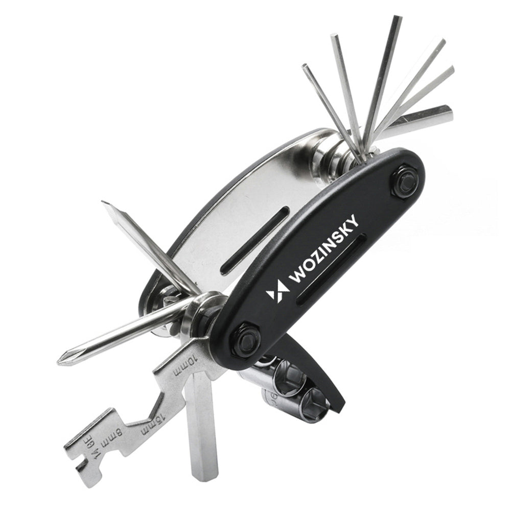 Wozinsky WWZ-01N 16-in-1 Multifunctional Bicycle Repair Tool Set - Black_3