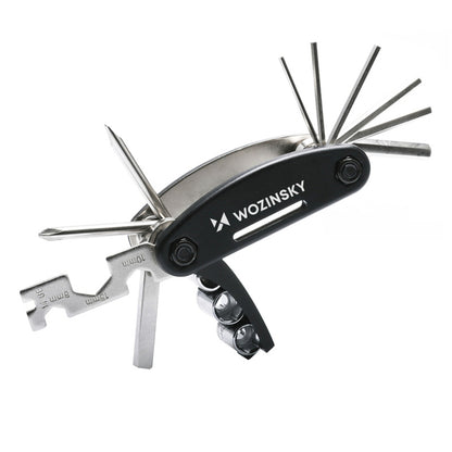 Wozinsky WWZ-01N 16-in-1 Multifunctional Bicycle Repair Tool Set - Black_4