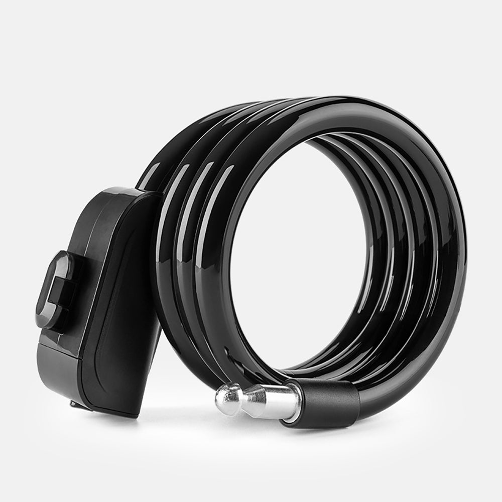 Wozinsky WPB-01R Portable Bike Lock with Anti-Theft Cable and 2 Keys for Electric Bikes and Motorcycles - Black_2