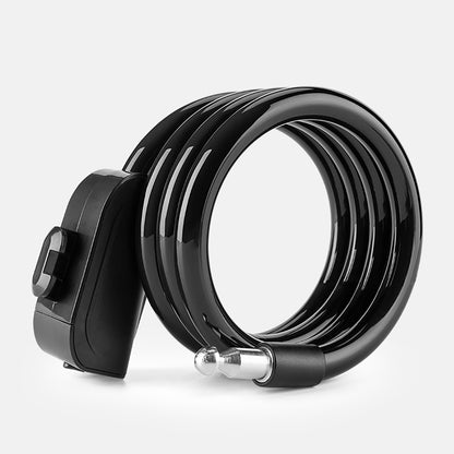 Wozinsky WPB-01R Portable Bike Lock with Anti-Theft Cable and 2 Keys for Electric Bikes and Motorcycles - Black_2