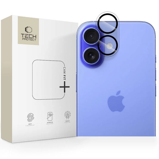 Tech-Protect Cam Fit+ Camera Cover for iPhone 17 - Clear_0