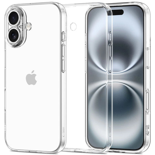 Tech-Protect FlexAir Case for iPhone 17 - Transparent_0