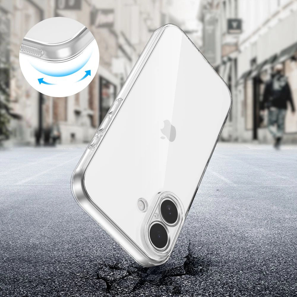 Tech-Protect FlexAir Case for iPhone 17 - Transparent_2