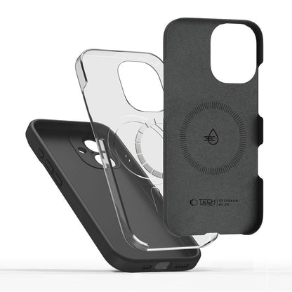 Tech-Protect Silicone MagSafe Case for iPhone 17 - Black_1