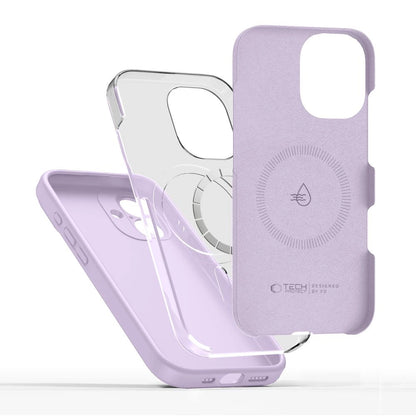 Tech-Protect Silicone MagSafe Case for iPhone 17 - Purple_1