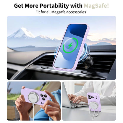 Tech-Protect Silicone MagSafe Case for iPhone 17 Pro - Purple_2