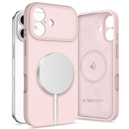 Tech-Protect Silicone MagSafe Case for iPhone 17 - Pink_0