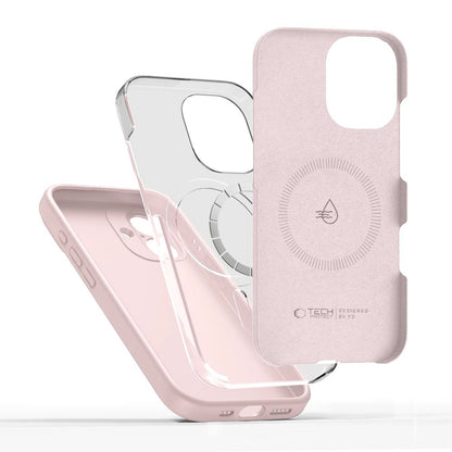 Tech-Protect Silicone MagSafe Case for iPhone 17 - Pink_1