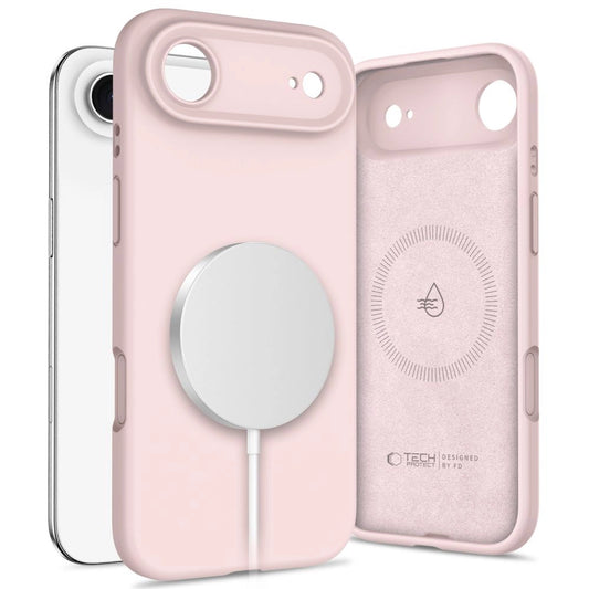 Tech-Protect Silicone MagSafe Case for iPhone 17 Air - Pink_0
