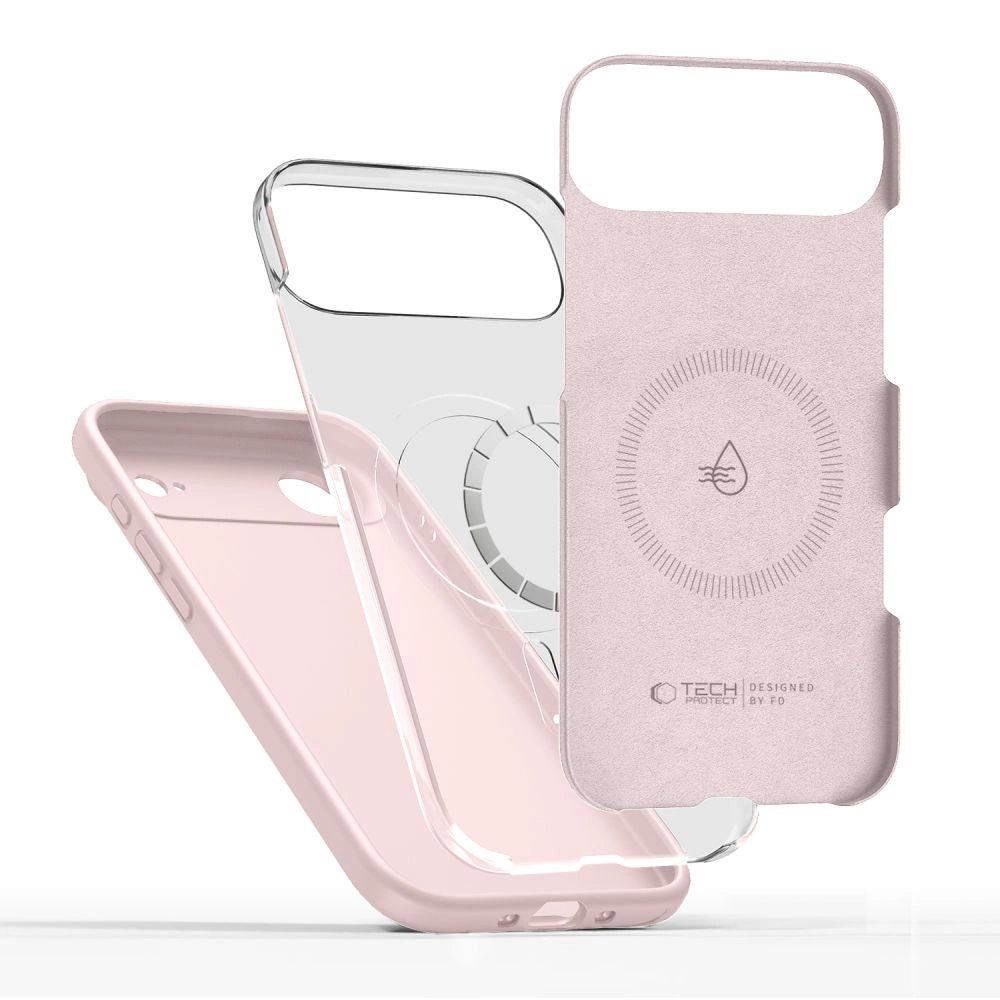 Tech-Protect Silicone MagSafe Case for iPhone 17 Air - Pink_1