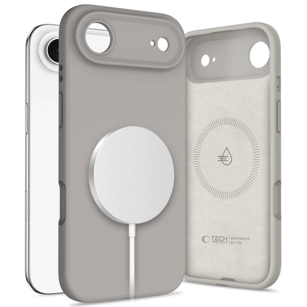 Tech-Protect Silicone MagSafe Case for iPhone 17 Air - Gray_0