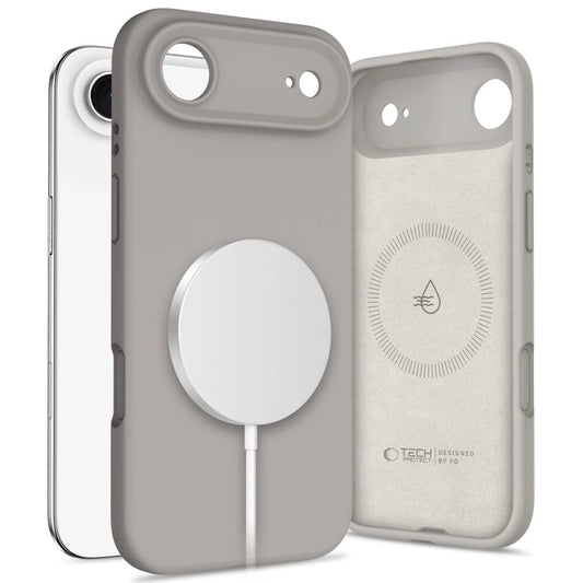 Tech-Protect Silicone MagSafe Case for iPhone 17 Air - Gray_0