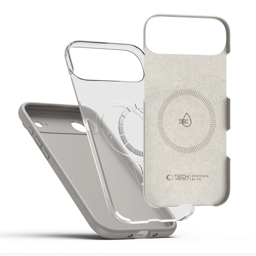 Tech-Protect Silicone MagSafe Case for iPhone 17 Air - Gray_1