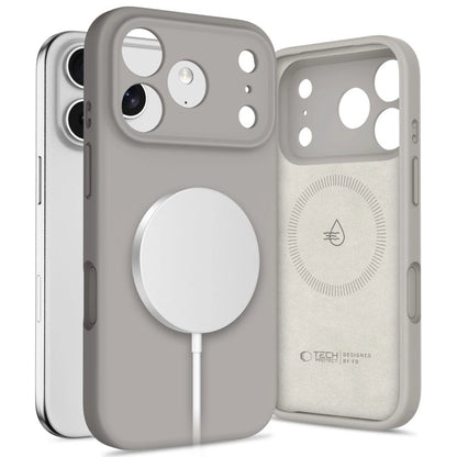 Tech-Protect Silicone MagSafe Case for iPhone 17 Pro - Gray_0