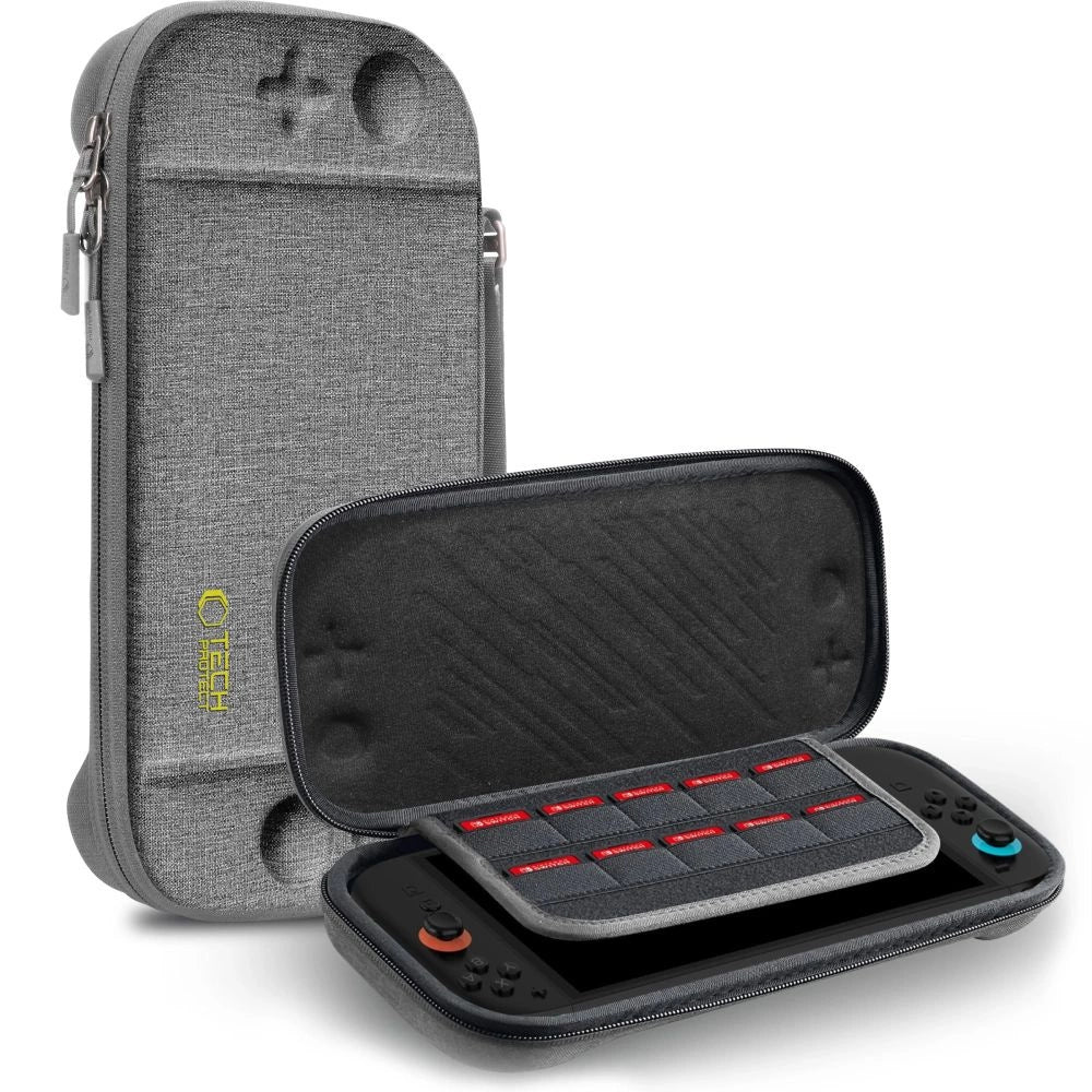 Tech-Protect Slim Pouch for Nintendo Switch 2 - Gray_0