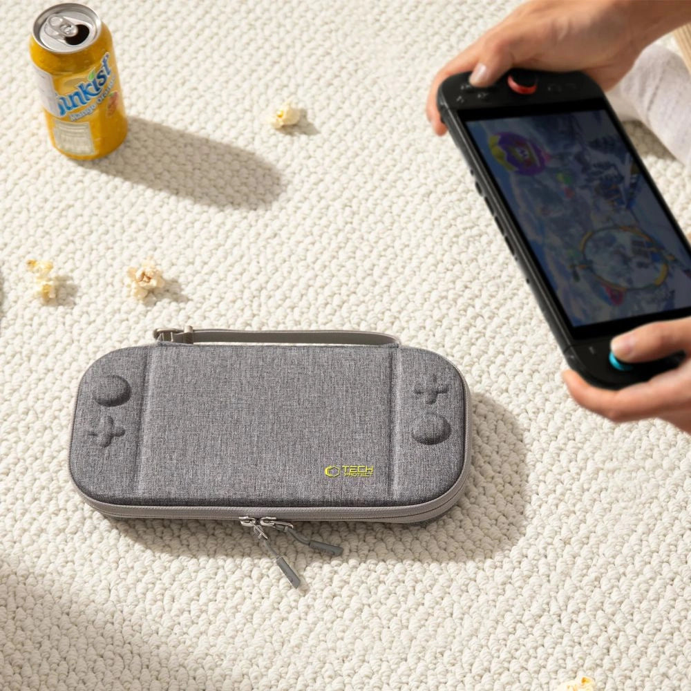 Tech-Protect Slim Pouch for Nintendo Switch 2 - Gray_9
