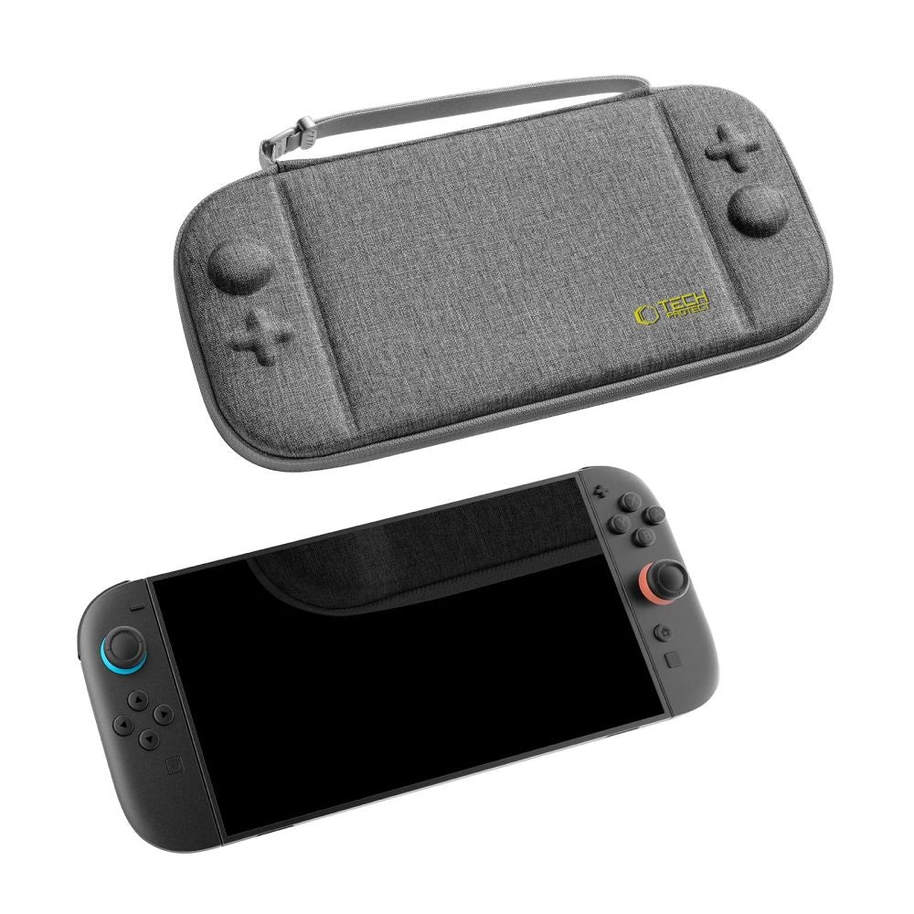 Tech-Protect Slim Pouch for Nintendo Switch 2 - Gray_4