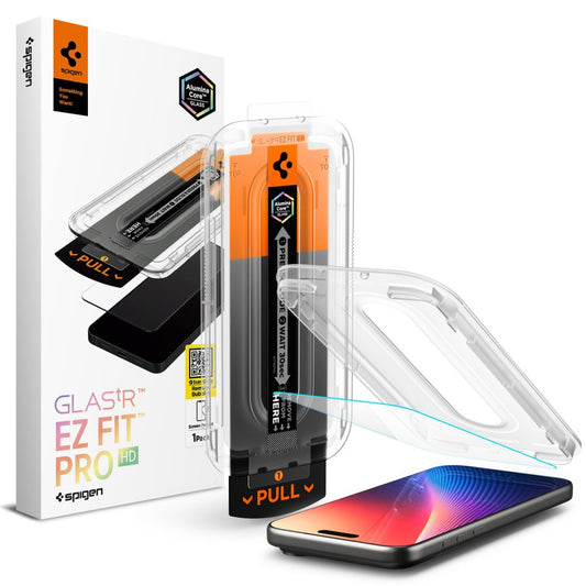 Spigen Glas.TR EZ Fit Pro Tempered Glass for iPhone 16 Pro Max / 17 Pro Max - Transparent_0