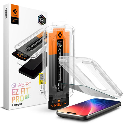 Spigen Glas.TR EZ Fit Pro Privacy Glass for iPhone 16 Pro / 17 / 17 Pro_0