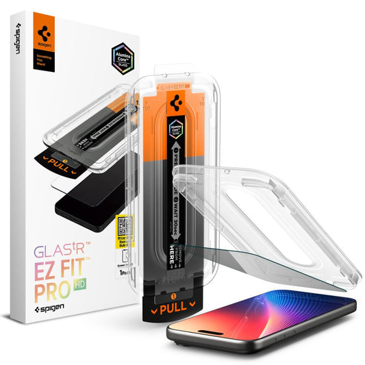 Spigen Glas.TR EZ Fit Pro Privacy Glass for iPhone 16 Pro / 17 / 17 Pro_0