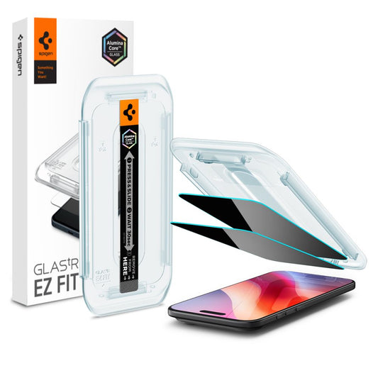 Szkło prywatyzujące Spigen Glas.TR EZ Fit 2-pack na iPhone 17 Air_0