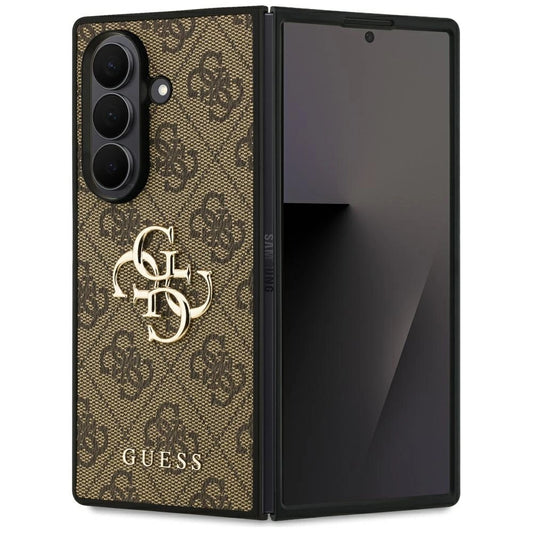 Etui Guess Big 4G Logo Classic Logo do Samsung Galaxy Z Fold7 - brązowe_0