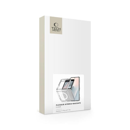 Tech-Protect FlexAir Hybrid MagSafe Case for Samsung Galaxy Z Flip 6 / 7 FE - Transparent_4