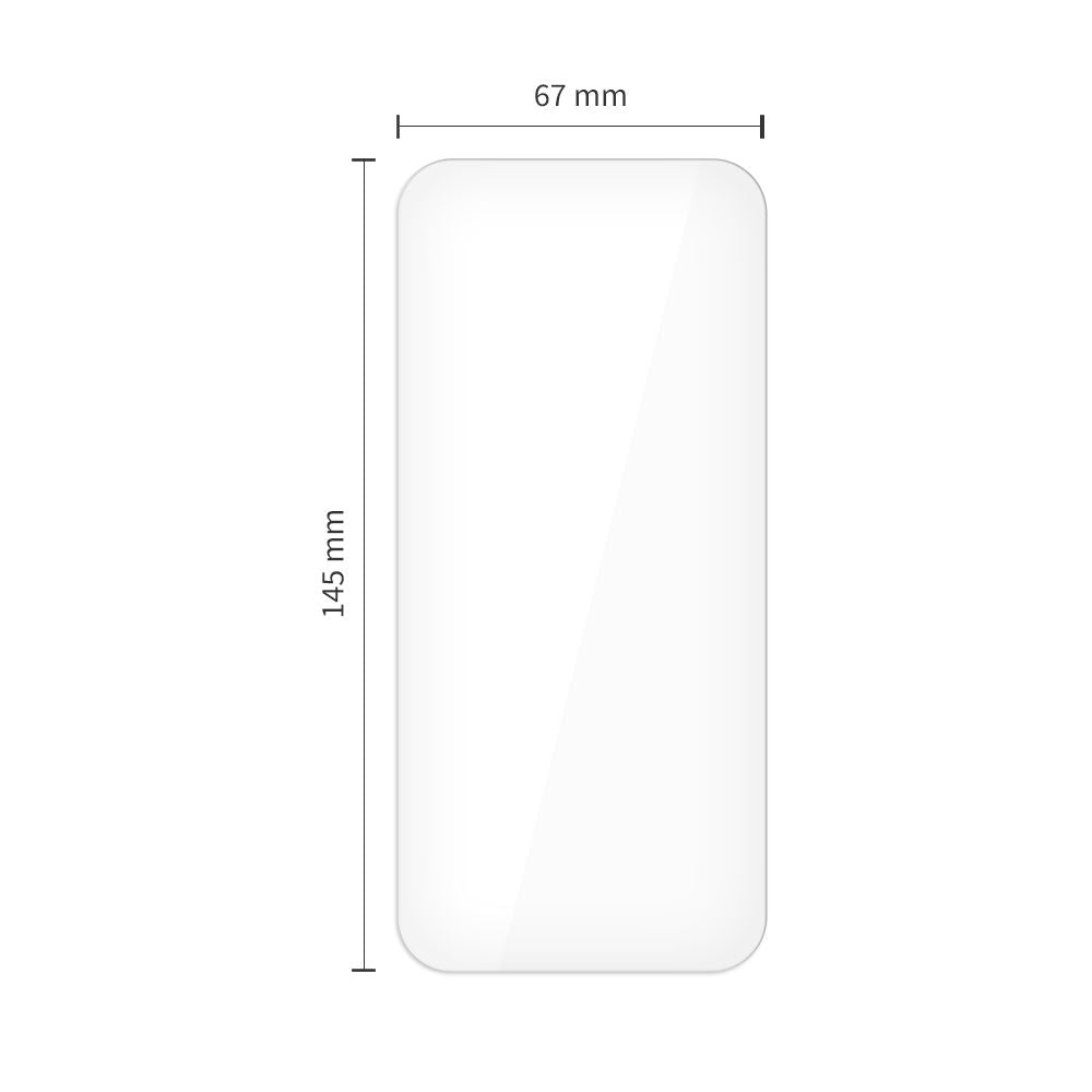 Tech-Protect Easy Set+ 3-pack tempered glass for iPhone 17 - transparent_1