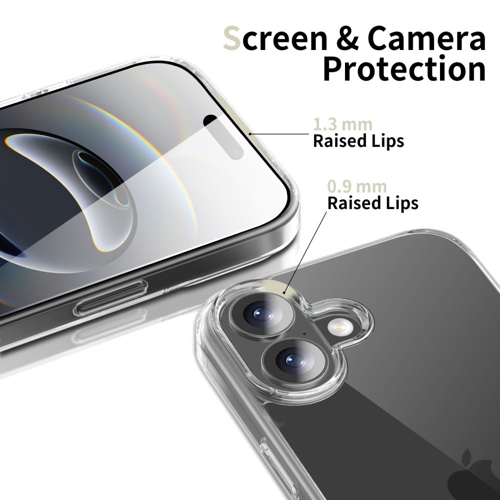 Tech-Protect FlexAir Hybrid Case for iPhone 17 - Clear_2
