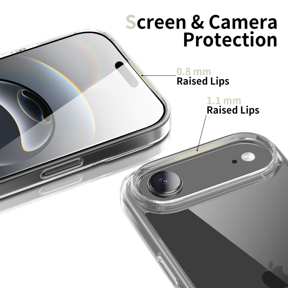 Tech-Protect FlexAir Hybrid Case for iPhone 17 Air - Clear_2