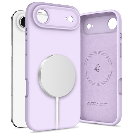 Tech-Protect Silicone MagSafe Case for iPhone 17 Air - Purple_0