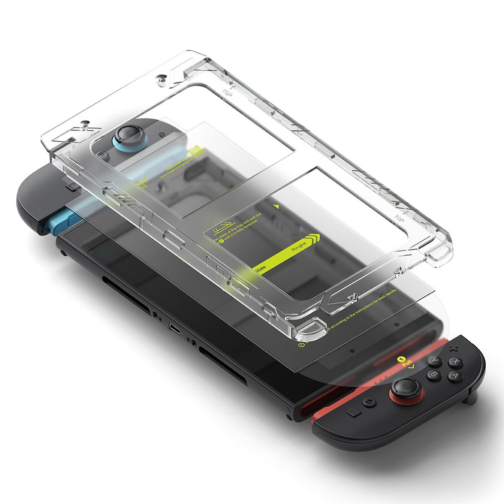 Ringke Easy Slide 2-pack Tempered Glass for Nintendo Switch 2 - Transparent_2
