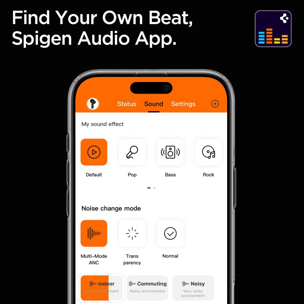 Spigen SA2402 ANC Pro Wireless Headphones - White_7