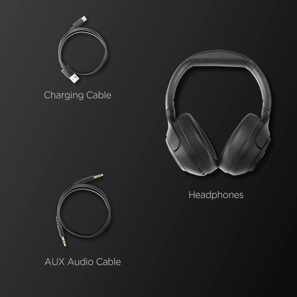 Spigen SA2403 ANC Pro Wireless Headphones - Black_9