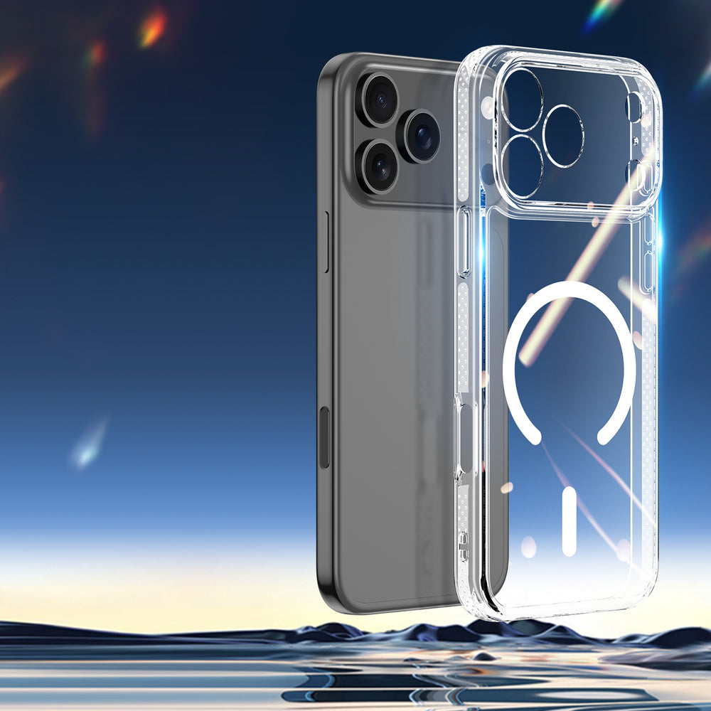 Dux Ducis Clin Mag Case for iPhone 17 Pro Max Compatible with MagSafe - Transparent_4