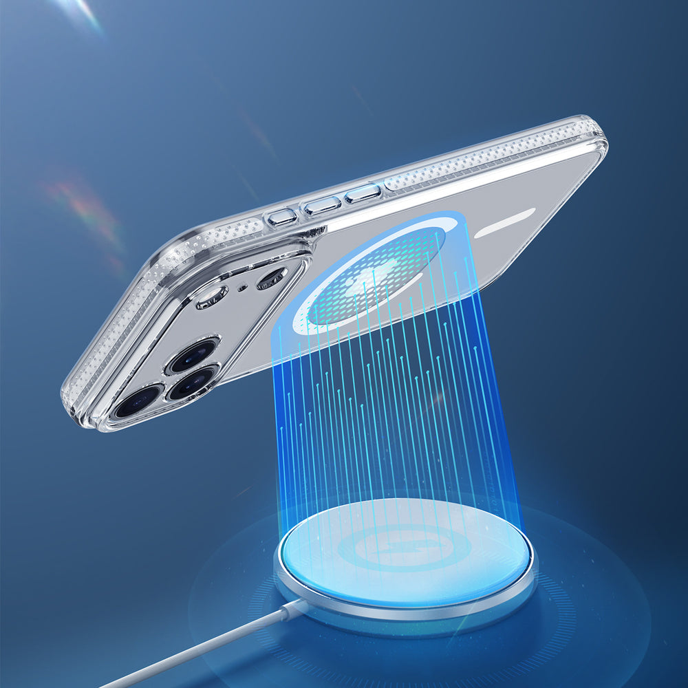 Dux Ducis Clin Mag Case for iPhone 17 Pro Max Compatible with MagSafe - Transparent_5
