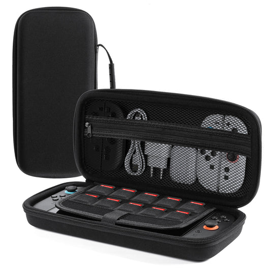 Dux Ducis Nintendo Switch 2 Case with Handle and Game Compartments - Black_0