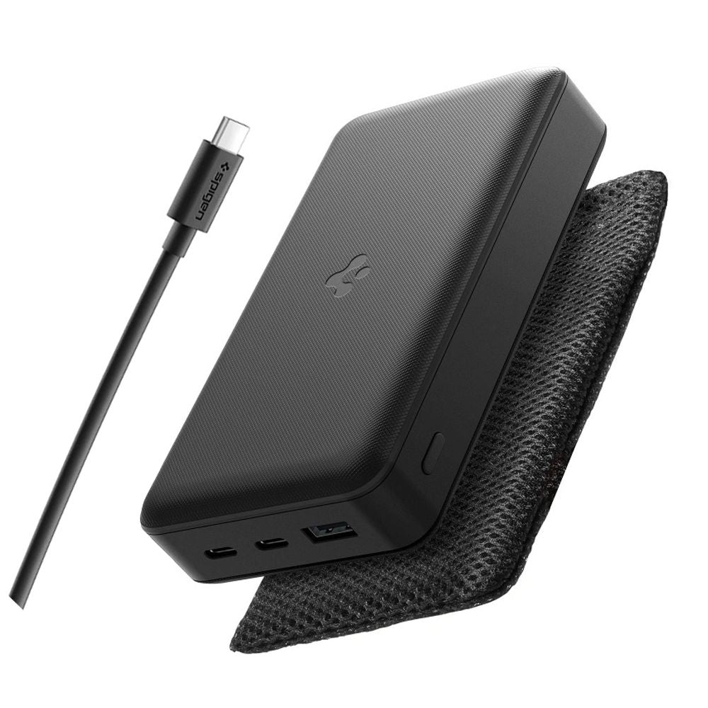 Spigen EA3020 20000mAh 30W Power Bank - Black_0