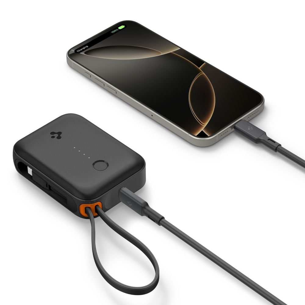 Spigen Essential EA3010BT 10000 mAh 30W Power Bank - Black_1