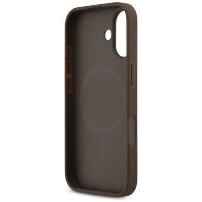 Guess 4G Printed Stripes MagSafe case for iPhone 17 - brown_6